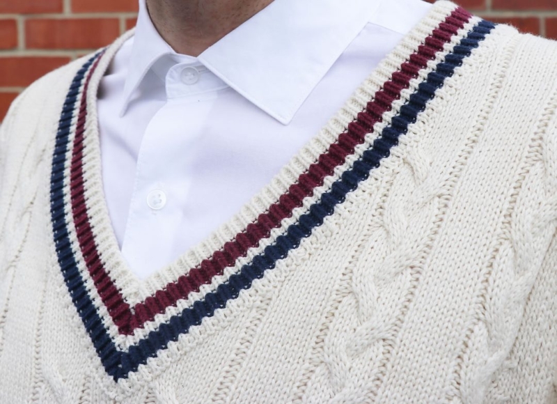 Daily Style: Cable Knit Cricket Jumper