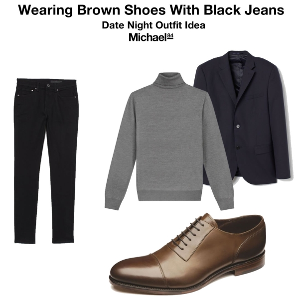 How To Wear Brown Shoes With Black Jeans Or Trousers (Men’s Fashion Guide)