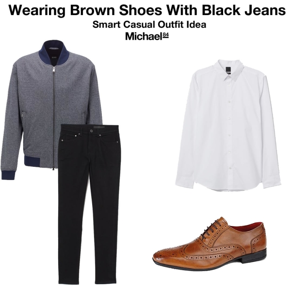 How To Wear Brown Shoes With Black Jeans Or Trousers (Men’s Fashion Guide)