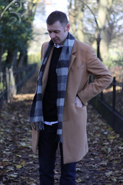 Overcoat & Layers: My Smart Casual Winter Style This Friday!