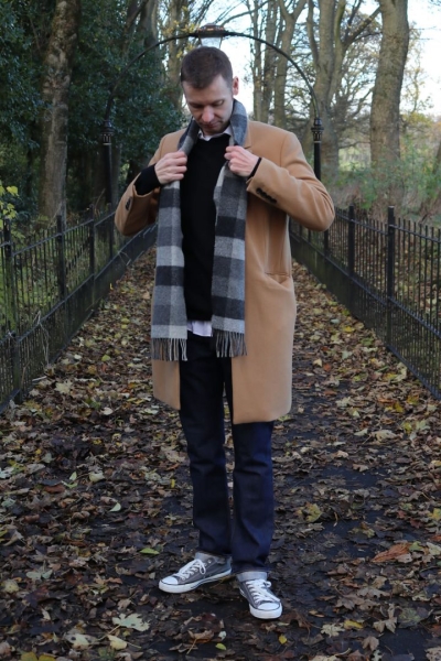 Overcoat & Layers: My Smart Casual Winter Style This Friday!