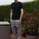 Slim Fit Patterned Joggers – Comfortable Modern Stylish Outfit