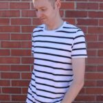 T-Shirt Tuesday – Black And White Nautical Stripes