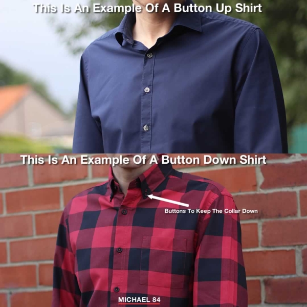 What’s the Difference Between Button-Down and Button-Up Shirts?